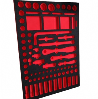 Customizable Factory Molded Protective Toolbox with EVA & EPE Foam Insert Cushioning Material