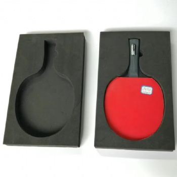 Custom Tennis & Ping Pong Racket Packaging Protective & Cushioning Foam Padding Material