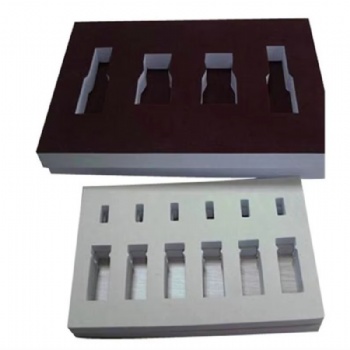  Protective Shake-proof Custom Flocking Eva Cutting Foam Insert Tray Customized Shape Die Cut Foam	