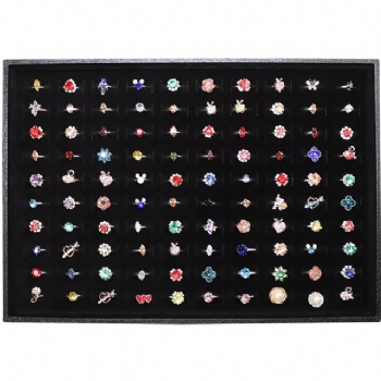Black Foam Jewelry Inserts Used for Selling Rings Jewelry Display or Retail Display Boxes