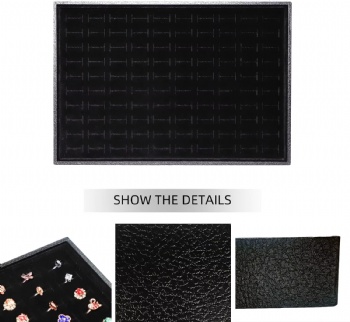  Black Foam Jewelry Inserts Used for Selling Rings Jewelry Display or Retail Display Boxes	