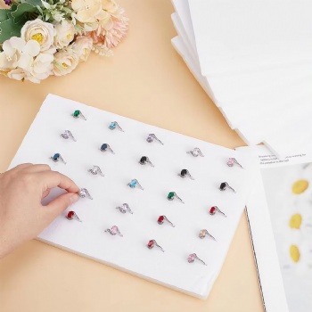  Wholesale Jewelry Display Set Velvet Jewelry Exhibition Stand Display Set Necklace Bracelet Earring Ring Display Stand	