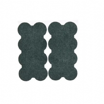  Die Cut Battery Pasting Foil Adhesive Insulation Vulcanized Highland Barley Fish Fiber Jointing Paper Sheet	