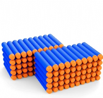  Nerf Toy Gun Foam Refill Darts Bullets EVA Hollow Round Soft Foam Refill Darts Bullet for Children Toy	