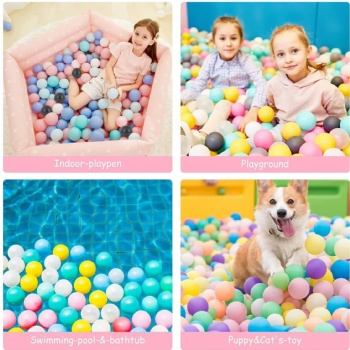  Babies Can Chew Odorless and Non-toxic Plastic Ocean Ball Toys Suitable for Children's Playgrounds	