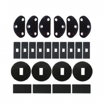  Single Sided Acrylic Adhesive Foam Tape Pressure Sensitive Die Cutting Dot and Circle for Electronics Masking	
