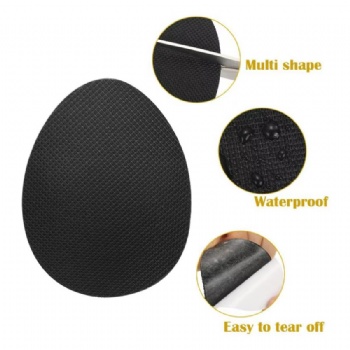 Upgrade Self-Adhesive Anti-Slip Stick Pad for Shoes Bottom, Premium Rubber Non-Skid Sole Protector, Used for Non-Slip Noise Redu