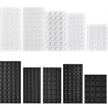  All Shape and Sizes of Non slip Furniture Leg Protector Silicone Rubber Pads Set	