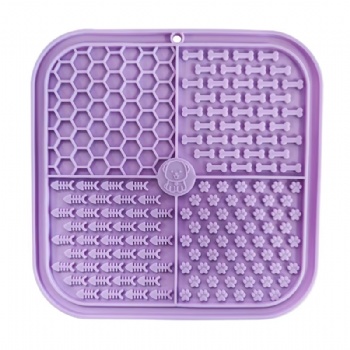 New Silicone Pet Dog Lick Mat with Suction Cups Used for Pet Bathing and Grooming to Relieve Anxiety and Reduce Boredom