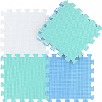Non Toxic Sports or Game Eva Foam Tile, Suitable for Children, Infants or Children, Family Gym Foam Pads(multi-color)