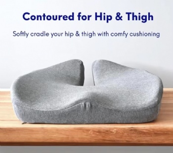  Memory Foam Cushion for Office Home Chair Car Wheelchair	