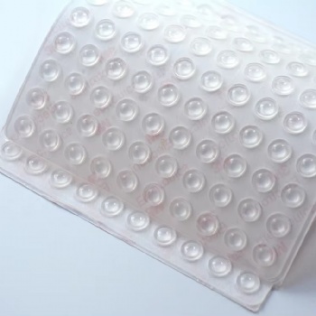  Self Stick Adhesive Buffer Door Bumpers Noise Soft 9x3mm Clear Silicon Rubber Silicone Feet Clash Pad Dots 3mm Diameter	