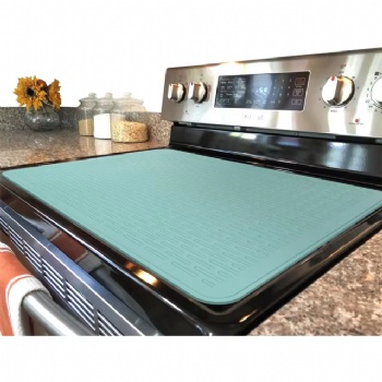 Silicone Anti slip and Insulation Stove Mat Suitable for Kitchen Dishes Draining Water and Stove Anti slip