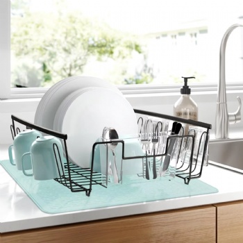  Silicone Anti slip and Insulation Stove Mat Suitable for Kitchen Dishes Draining Water and Stove Anti slip	