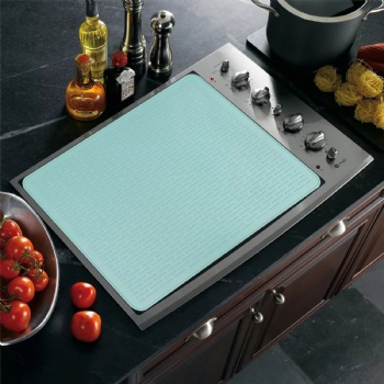  Silicone Anti slip and Insulation Stove Mat Suitable for Kitchen Dishes Draining Water and Stove Anti slip	