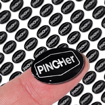  Custom Clear Gel Domed Transparent Epoxy 3D Logo Adhesive Sticker Cutting Processing Included	