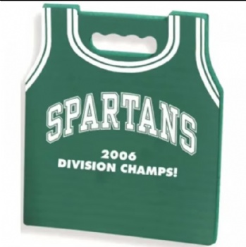  Custom Printed Rectangular Outdoor Stadium Seat Cushion Closed Cell EVA Foam for Promotional Sports Products Used With Grass	