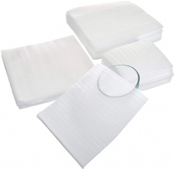  3 Sizes Thick Cushion Wrap Pouches Foam Wrap Sheets Packing Pouches Against Chipping & Breakage for Packing, Moving, Shipping	