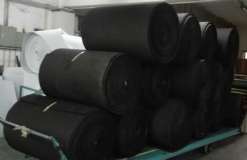  1.5,2,3,4,5,6 mm Waterproof and Moisture-Proof Black Eva Foam Underlayment Floor or Ground Mat in Rolls	