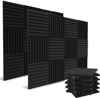 Soundproofing Foam Noise Cancelling Foam with Double-Side Tape,sound Proof Acoustic Pu Foam Sheet