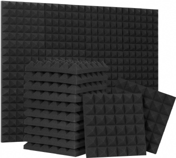  Sound Proof Mushroom Studio Wedge Tiles Acoustic Foam Panels for Wall	