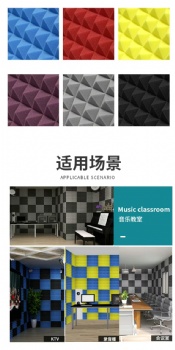  Sound Proof Mushroom Studio Wedge Tiles Acoustic Foam Panels for Wall	