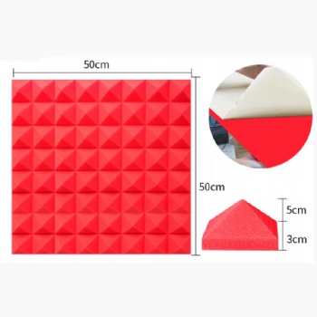  Sound Proof Mushroom Studio Wedge Tiles Acoustic Foam Panels for Wall	