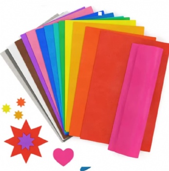  Colorful EVA Foam Sheet Roll for Children's Handcraft Products with Cutting and Moulding Processing Services	