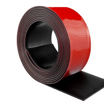Neoprene Rubber Rolls&Strips for DIY Gaskets Craft Pads Seals Warehouse Flooring Rubber Strip with Adaptive Backing