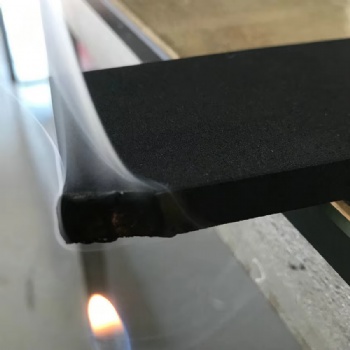  Black CR Foam with Additive Flame Retardant UL94-V0 Can Be Used in Battery As Insulation or Heat Insulation Pads	