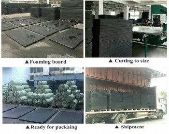  Black CR Foam with Additive Flame Retardant UL94-V0 Can Be Used in Battery As Insulation or Heat Insulation Pads	