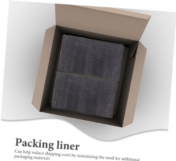  Black White EPE Foam Pearl Cotton Board Thickened Shock Absorption Filled Foam Pearl Cotton Board	