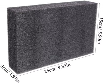  Black White EPE Foam Pearl Cotton Board Thickened Shock Absorption Filled Foam Pearl Cotton Board	