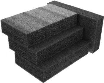 Black White EPE Foam Pearl Cotton Board Thickened Shock Absorption Filled Foam Pearl Cotton Board