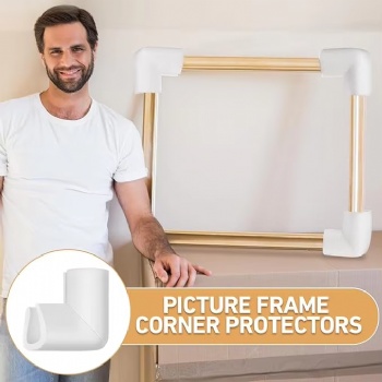  Customizable Any Shape Size Protective Polyethylene Foam Corner Edge EPE Foam Packaging Protector Pearl Cotton Corner Protector	