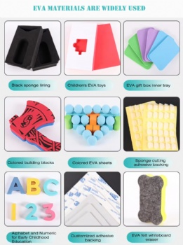  Moisture Proof and Shock-absorbing Custom Foam Insert or EVA Inner Support for Packaging Box Item Storage and protection	