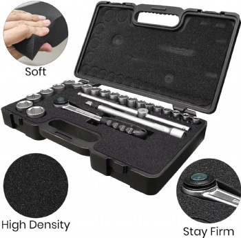  Cuttable Polyurethane Foam Sheet for Toolbox Camera Storage and Artwork Packaging	