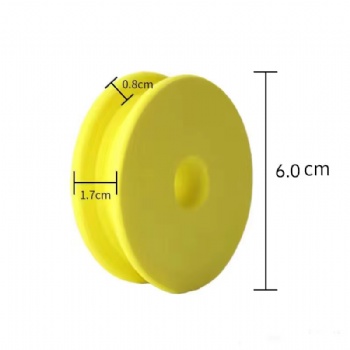  Round EVA Foam Fishing Line Spools Fishing Reel Spinning Hooks Foam Boards	