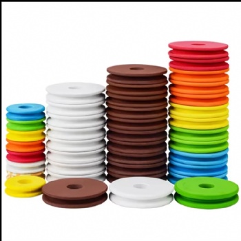 Round EVA Foam Fishing Line Spools Fishing Reel Spinning Hooks Foam Boards	