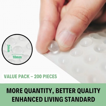  Self Adhesive Silicone Pad for Collision Prevention and Noise Reduction of Cabinet Doors and Furniture	