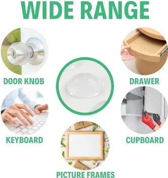  Self Adhesive Silicone Pad for Collision Prevention and Noise Reduction of Cabinet Doors and Furniture	