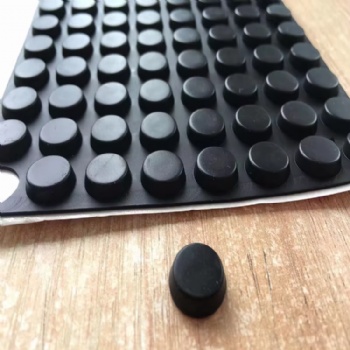  Rubber Feet for Electronics  - Black Rubber Feet Adhesive Rubber Bumper - Tall Square Self Stick Bumpers - Black Bumper Pads	