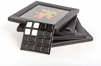  Rubber Feet for Electronics  - Black Rubber Feet Adhesive Rubber Bumper - Tall Square Self Stick Bumpers - Black Bumper Pads	