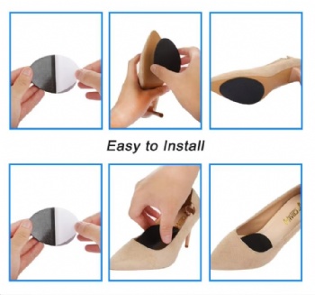  Upgrade Self-Adhesive Anti-Slip Stick Pad for Shoes Bottom, Premium Rubber Non-Skid Sole Protector, Used for Non-Slip Noise Redu	
