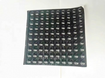  10x3mm Hemisphere Shape Self-Adhesive Silicone Bumper Rubber Feet Pads for Cabinets, Small Appliances, Electronics, Picture Fram	