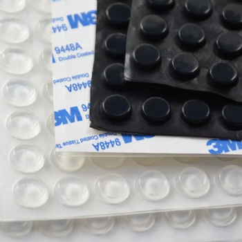  Self-Adhesive Cylinder Silicone Rubber Molds Multi-Size Choice for Furniture Feet Pads in Sheet Rubber Products	