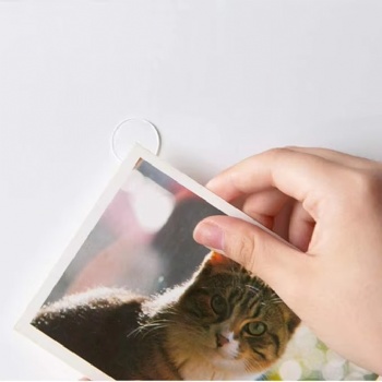  Transparent Acrylic Sticky Double-sided Tape Adhesive Nano Traceless Removable Round Rubber Double-sided Adhesive Pad	