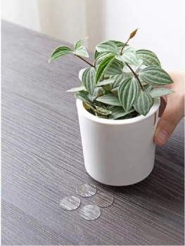  Transparent Acrylic Sticky Double-sided Tape Adhesive Nano Traceless Removable Round Rubber Double-sided Adhesive Pad	