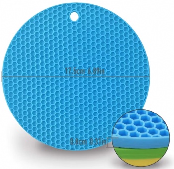  Silicone Table Damping and Sound Insulation Pads Placemat Cup Bowl Mat Home Decor Durable Customized Shape Coaster	