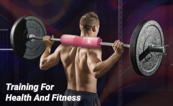  Barbell Squat Pad Weightlifting Shoulder Protective Cushion Foam - Thick Foam Barbell Antislip PAD	